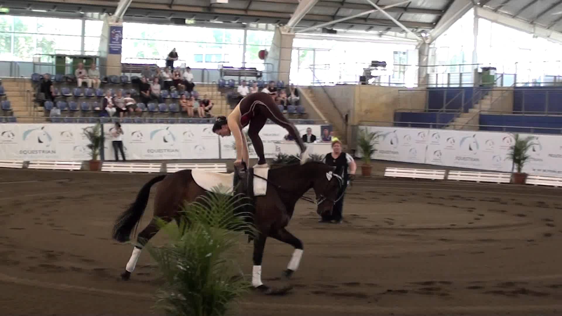 Krystle Lander - Horse Vaulting